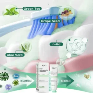 AQA™ Fluoride-Free Nano Hydroxyapatite Toothpaste