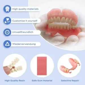 Dresfa® Medical Full Denture with Strong Suction