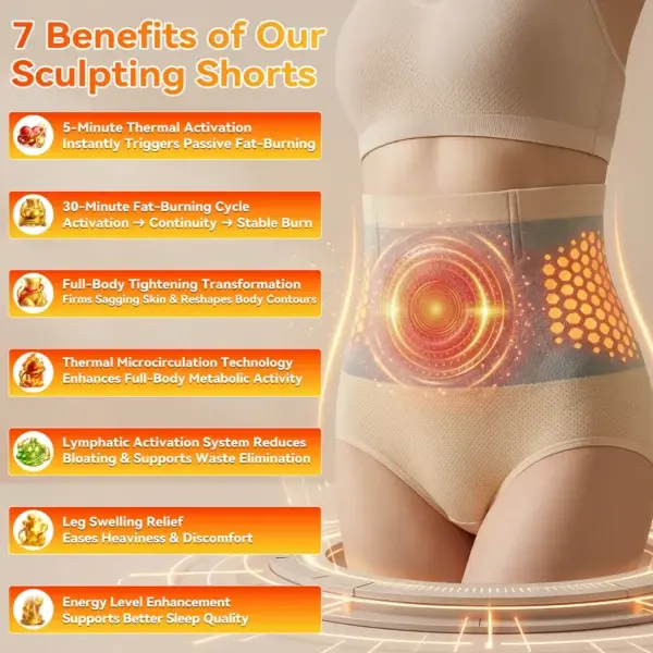 𝐏𝐀𝐔𝐑𝐀𝐉𝐔® 2026 NEW RELEASE 𝐌𝐨𝐫𝐢𝐧𝐠𝐚 & 𝐁𝐞𝐫𝐛𝐞𝐫𝐢𝐧𝐞 4‑In‑1 Micro‑Particle Sculpting & Fat‑Burn Shorts