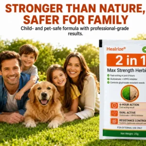 🔥 Advanced 2-in-1 Pro+ Herbicide | Upgraded Formula for 6-Hour Rapid Kill, Root Eradication & Destroys Glyphosate-Resistant Weeds