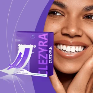 CLEZYRA Purple Teeth Whitening Strips