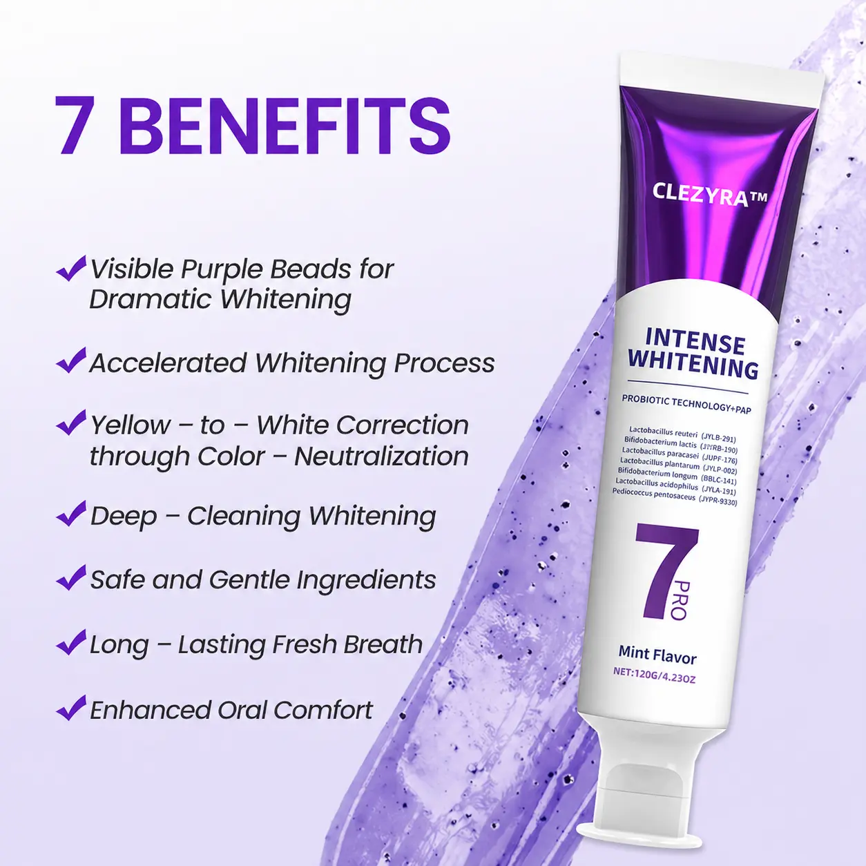 Clezyra™ Pro Intensive Toothpaste