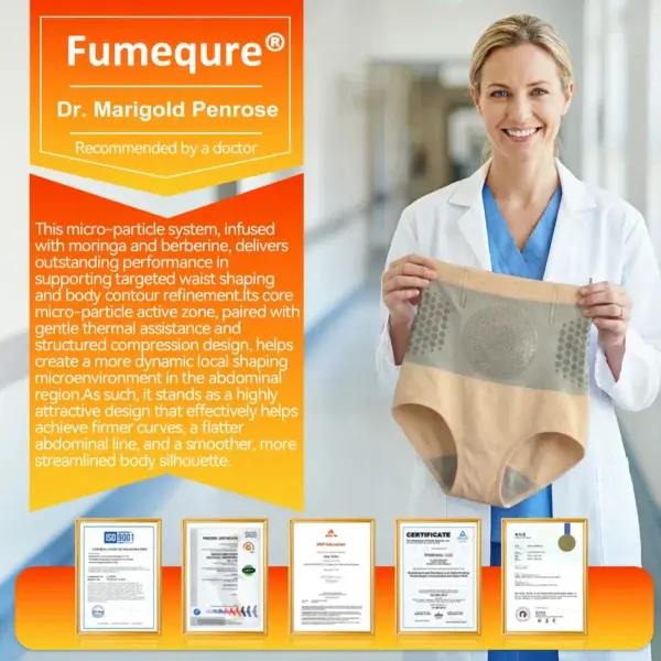 Fumequre® 2026 NEW RELEASE Moringa & Berberine 4‑In‑1 Micro‑Particle Sculpting & Fat‑Burn Shorts