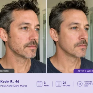 Leanviy Dark Spot Removal Patch|Nano Microneedle Technology · Visible Results in 7 Days
