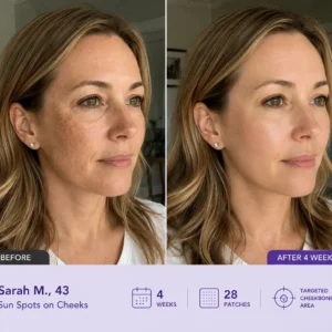 Leanviy Dark Spot Removal Patch|Nano Microneedle Technology · Visible Results in 7 Days