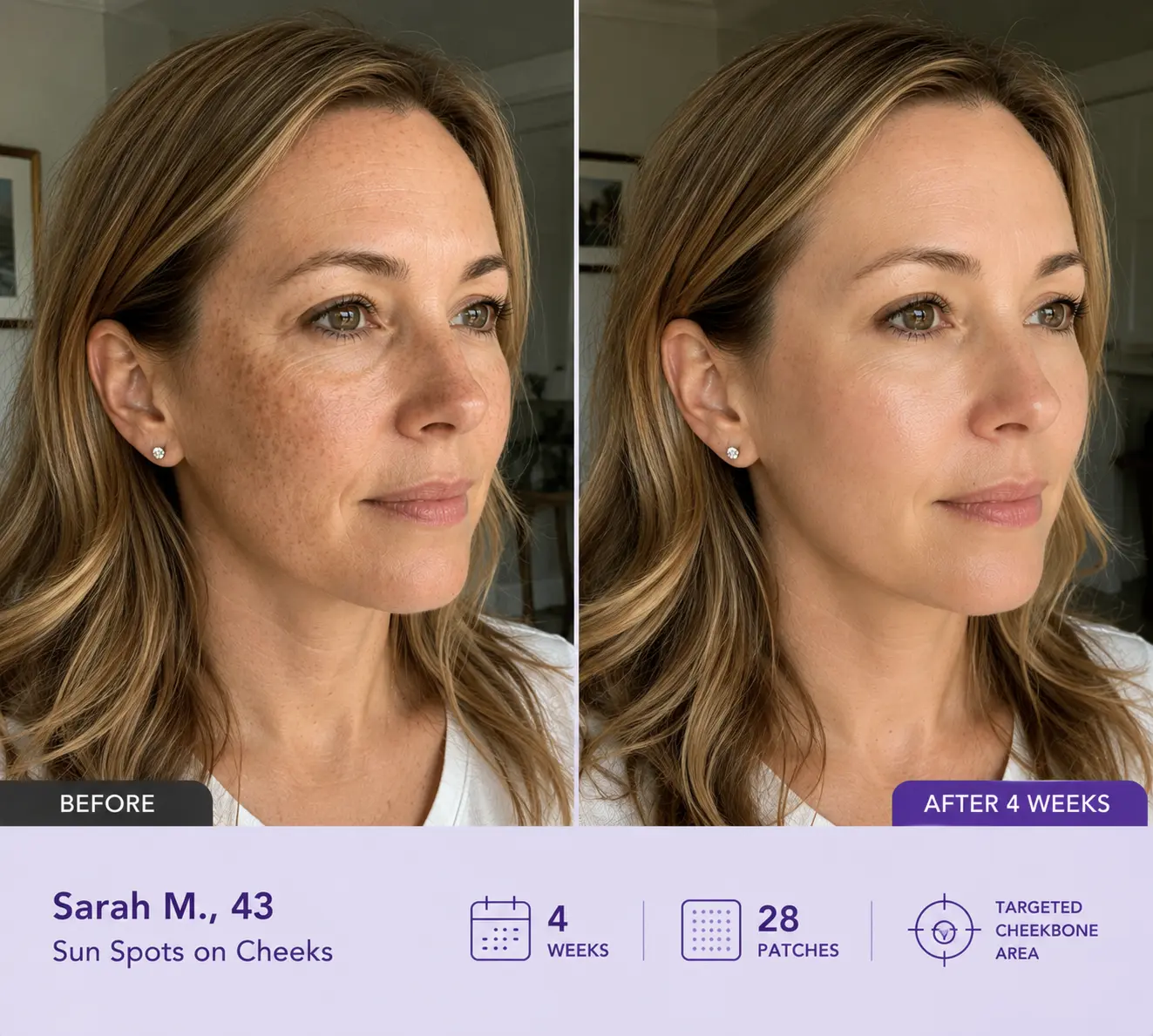 Leanviy Dark Spot Removal Patch|Nano Microneedle Technology · Visible Results in 7 Days