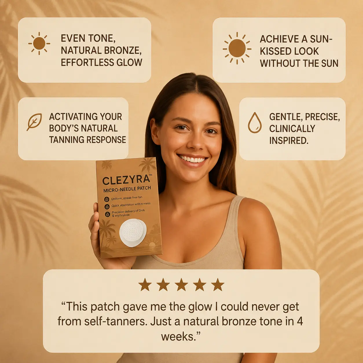 SunFree Transdermal Tanning Patch