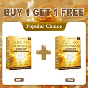 𝐇𝐢𝐬𝐤𝐢𝐧® 𝐒𝐮𝐧𝐥𝐞𝐬𝐬 𝐈𝐧𝐬𝐭𝐚𝐧𝐭 𝐁𝐫𝐨𝐧𝐳𝐞 𝐓𝐚𝐧𝐧𝐢𝐧𝐠 𝐌𝐢𝐜𝐫𝐨𝐧𝐞𝐞𝐝𝐥𝐞 𝐏𝐚𝐭𝐜𝐡