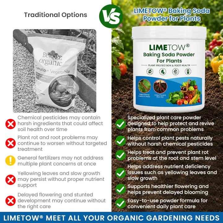LIMETOW® Baking Soda Powder for Plants
