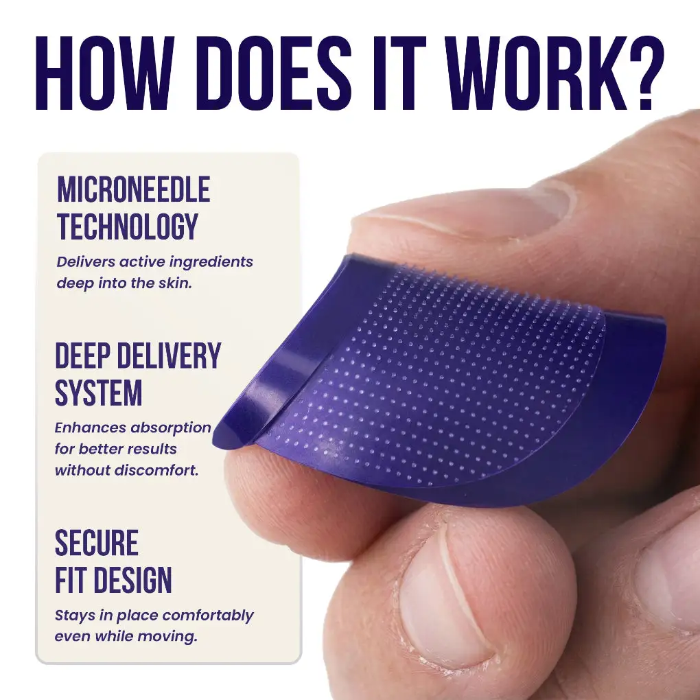 Oros Dissolving Microneedle Eye Patches for Men