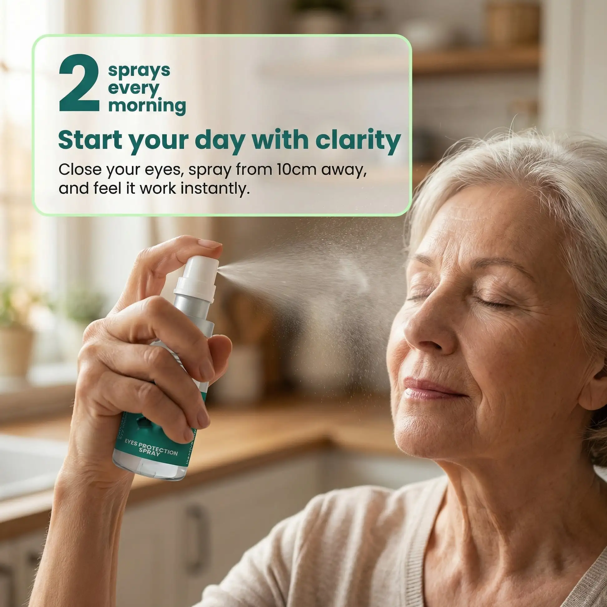 VisionPure Lutein Eye Spray | Daily Eye Wellness