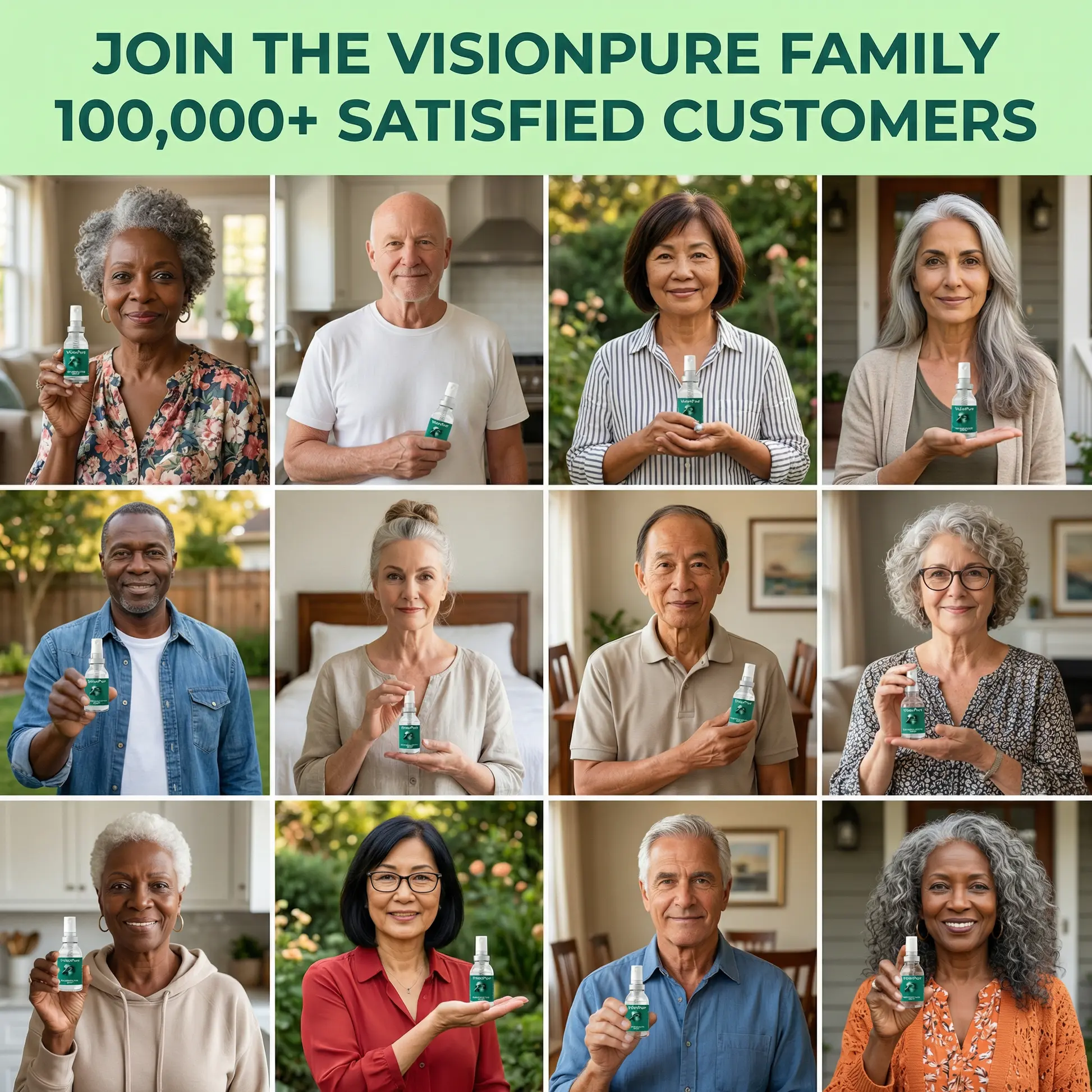 VisionPure Lutein Eye Spray | Daily Eye Wellness